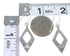 Multicolor Genuine Sterling Silver Southwestern Hook Dangle Earrings WX71692